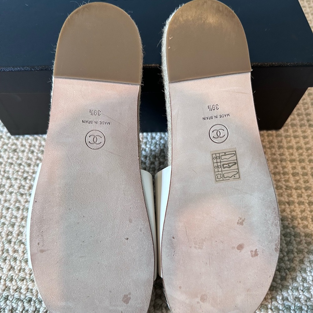 Brand New Never Worn Chanel Stud Encrusted Slides - Picture 3 of 8
